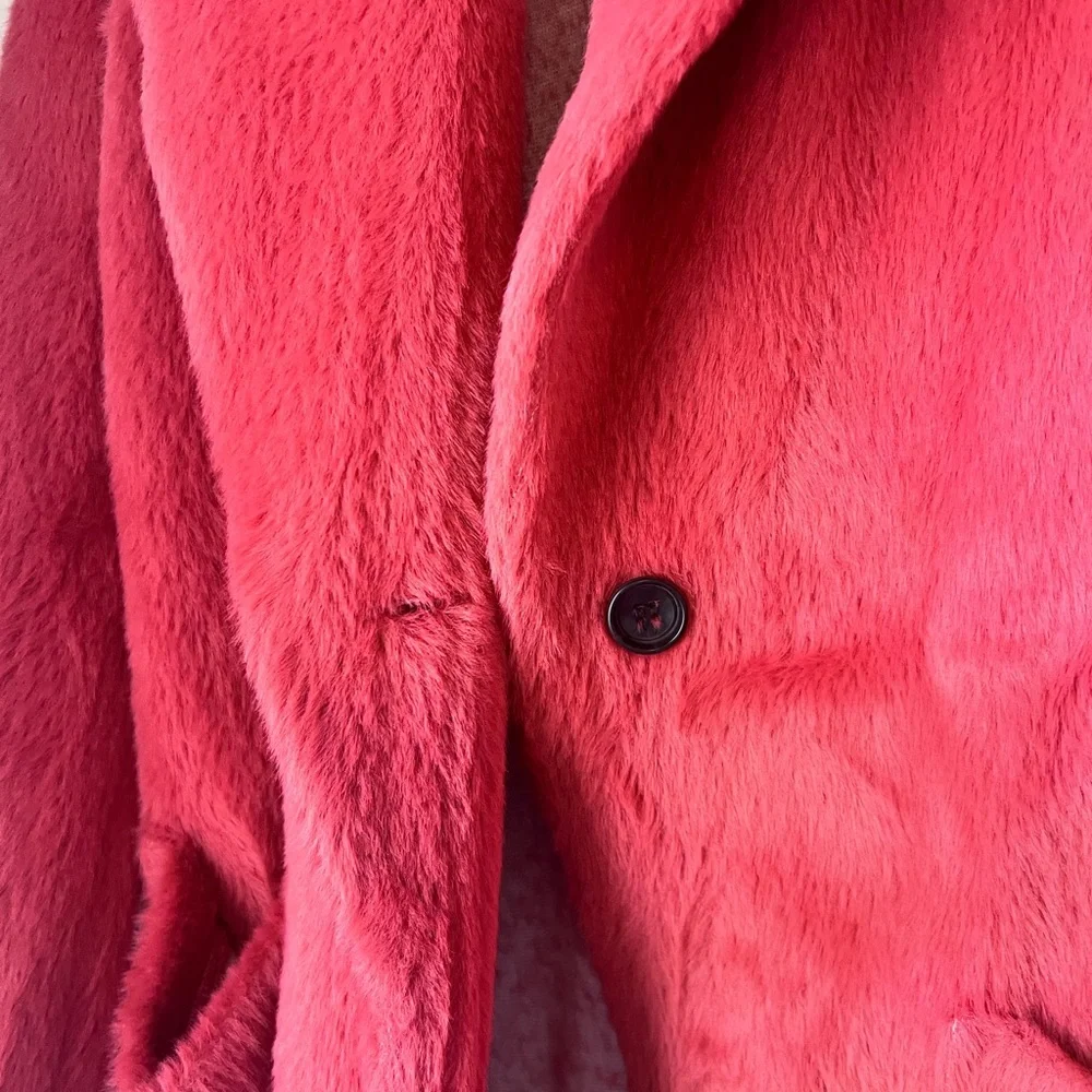 NWT Sanctuary x Anthropologie Elena plush shaw coat